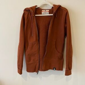 American Giant fitted zip hoodie